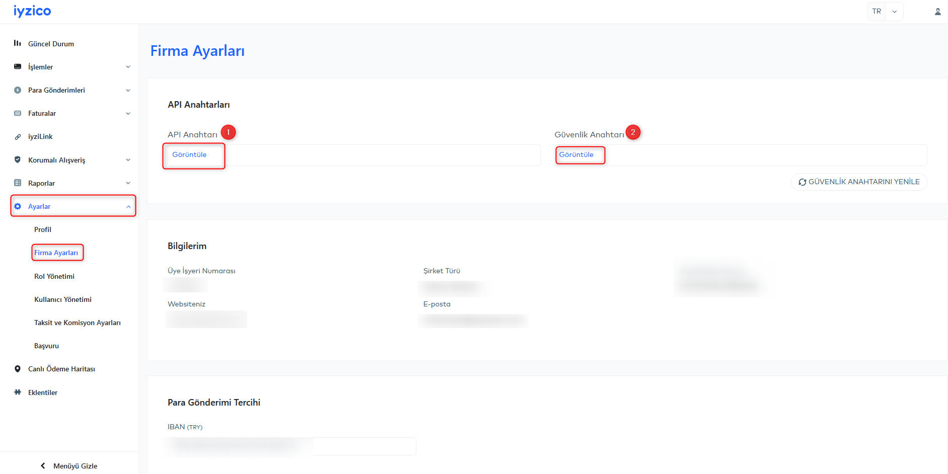 iyzico API Anahtarları Panelden Nasıl Temin Edilir? – Websel Dönüşüm