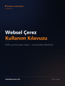 Websel Çerez — Kullanım Kılavuzu