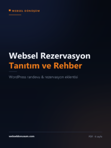 Websel Rezervasyon — Tanıtım ve Rehber