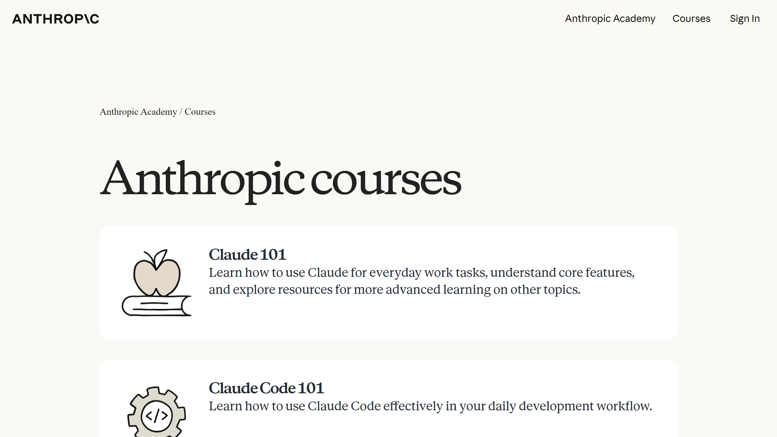 Anthropic Academy ücretsiz AI Fluency kursu
